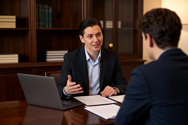 Coaching-Sitzung mit Klienten